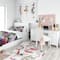Designart 'Horse Over Colorful Abstract Image' Modern & Contemporary Bedding Set - Duvet Cover & Shams
